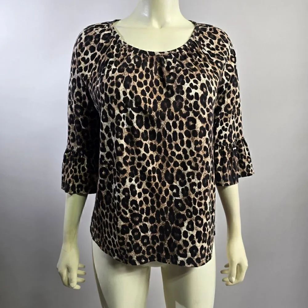 Michael kors small leopard top R11